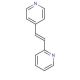 trans-1-(2-Pyridyl)-2-(4-pyridyl)ethylene (CAS 14802-41-6) - chemical structure image