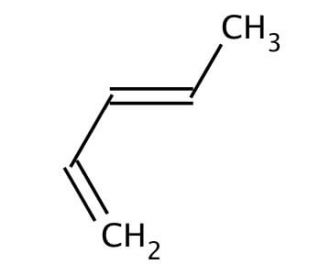 trans-1,3-Pentadiene (CAS 2004-70-8) - chemical structure image