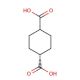 trans-1,4-Cyclohexanedicarboxylic acid (CAS 619-82-9) - chemical structure image