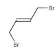 trans-1,4-Dibromo-2-butene 的分子结构, CAS编号: 821-06-7 trans-1,4-Dibromo-2-butene (CAS 821-06-7) - chemical structure image