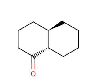 trans-1-Decalone (CAS 21370-71-8) - chemical structure image