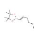 Trans-1-hexenylboronic acid pinacol ester (CAS 154820-94-7) - chemical structure image