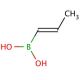 trans-1-Propen-1-ylboronic acid (CAS 7547-97-9) - chemical structure image