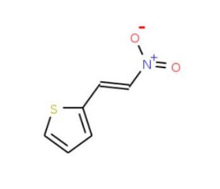 trans-2-(2-Nitrovinyl)thiophene (CAS 34312-77-1) - chemical structure image