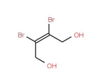 trans-2,3-Dibromo-2-butene-1,4-diol (CAS 21285-46-1) - chemical structure image