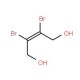 trans-2,3-Dibromo-2-butene-1,4-diol (CAS 21285-46-1) - chemical structure image