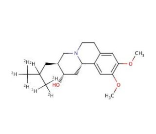 trans (2,3)-Dihydro Tetrabenazine-d7 - chemical structure image