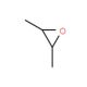trans-2,3-Dimethyloxirane (CAS 21490-63-1) - chemical structure image