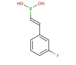 trans-2-(3-Fluorophenyl)vinylboronic acid (CAS 849062-22-2) - chemical structure image