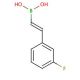 trans-2-(3-Fluorophenyl)vinylboronic acid (CAS 849062-22-2) - chemical structure image