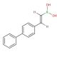trans-2-(4-Biphenyl)vinylboronic acid (CAS 352530-23-5) - chemical structure image