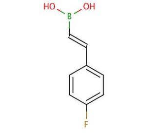 trans-2-(4-Fluorophenyl)vinylboronic acid (CAS 214907-24-1) - chemical structure image