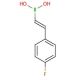 trans-2-(4-Fluorophenyl)vinylboronic acid (CAS 214907-24-1) - chemical structure image