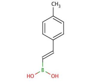 trans-2-(4-Methylphenyl)vinylboronic acid (CAS 72316-17-7) - chemical structure image