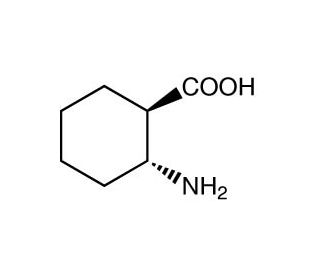 trans-2-Amino-cyclohexanecarboxylic acid (CAS 5691-19-0) - chemical structure image