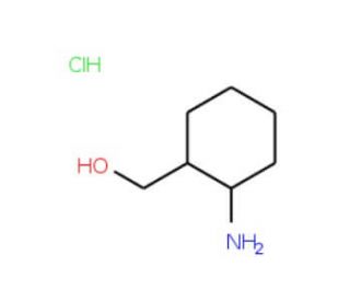 trans-(2-Amino-cyclohexyl)-methanol hydrochloride (CAS 28250-45-5) - chemical structure image