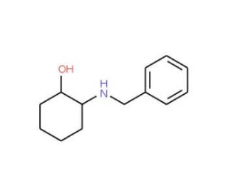 trans-2-(Benzylamino)cyclohexanol (CAS 40571-86-6) - chemical structure image