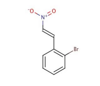trans-2-Bromo-&beta;-nitrostyrene (CAS 155988-33-3) - chemical structure image