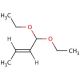 trans-2-Butenal diethyl acetal (CAS 63511-92-2) - chemical structure image