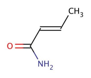 trans-2-Butenamide (CAS 625-37-6) - chemical structure image