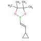 (trans)-2-Cyclopropylvinylboronic acid pinacol ester (CAS 849061-99-0) - chemical structure image