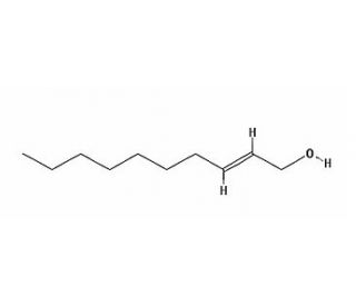 trans-2-Decen-1-ol (CAS 18409-18-2) - chemical structure image