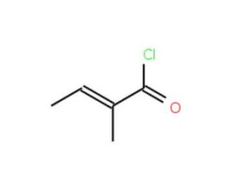 trans-2-Methyl-2-butenoyl chloride (CAS 35660-94-7) - chemical structure image
