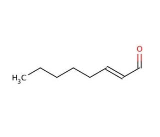 trans-2-Octenal (CAS 2548-87-0) - chemical structure image