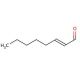 trans-2-Octenal (CAS 2548-87-0) - chemical structure image