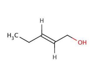 trans-2-Penten-1-ol (CAS 1576-96-1) - chemical structure image