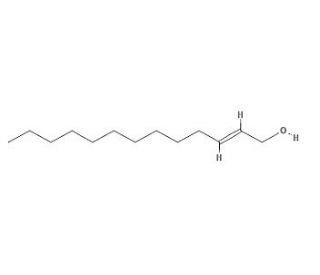 trans-2-Tridecen-1-ol (CAS 68480-25-1) - chemical structure image