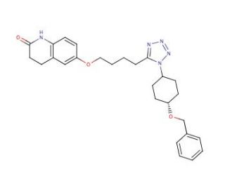 trans-3,4-Dihydro-6-[4-[1-[4-(phenylmethoxy)cyclohexyl]-1H-tetrazol-5-yl]butoxy]-2(1H)-quinolinone (CAS 87152-97-4) - chemica