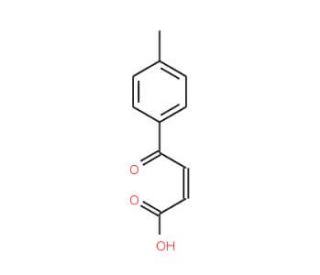 trans-3-(4-Methylbenzoyl)acrylic acid (CAS 20972-36-5) - chemical structure image