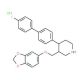 trans-3-(Benzo[1,3]dioxol-5-yloxymethyl)-4-(4′-fluoro-biphenyl-4-yl)-piperidine hydrochloride - chemical structure image