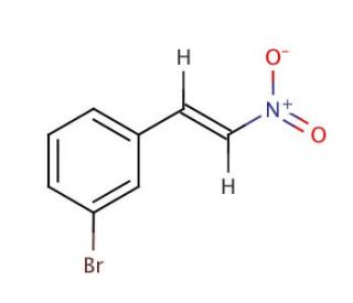 trans-3-Bromo-&beta;-nitrostyrene (CAS 115665-95-7) - chemical structure image
