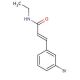 trans-3-Bromo-N-ethylcinnamamide (CAS 58473-74-8) - chemical structure image