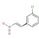 trans-3-Chloro-β-nitrostyrene - chemical structure image