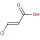 trans-3-Chloroacrylic acid (CAS 2345-61-1) - chemical structure image