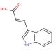 trans-3-Indoleacrylic acid (CAS 29953-71-7) - chemical structure image