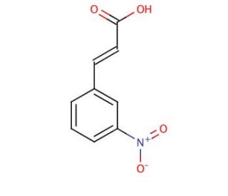 trans-3-Nitrocinnamic acid (CAS 555-68-0) - chemical structure image