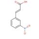 trans-3-Nitrocinnamic acid (CAS 555-68-0) - chemical structure image