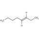 trans-3-Octene (CAS 14919-01-8) - chemical structure image