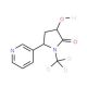 trans-3′-Hydroxy Cotinine-d3 (CAS 159956-78-2) - chemical structure image