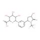 trans-3′-Hydroxy Cotinine-d3 N-β-D-Glucuronide - chemical structure image