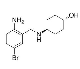 trans-4-[[(2-Amino-5-bromophenyl)methyl]amino]-cyclohexanol (CAS 101900-43-0) - chemical structure image