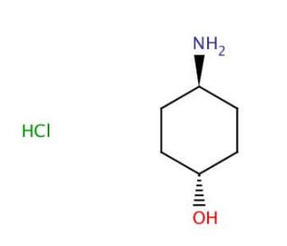 trans-4-Aminocyclohexanol hydrochloride (CAS 50910-54-8) - chemical structure image