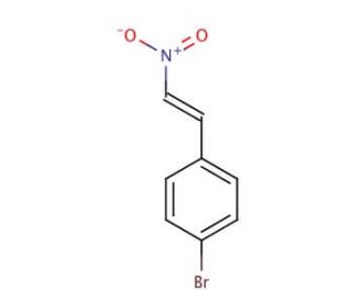 trans-4-Bromo-&beta;-nitrostyrene (CAS 5153-71-9) - chemical structure image