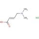 trans 4-Dimethylaminocrotonic acid hydrochloride - chemical structure image 