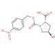 trans-4-Hydroxy-1-(4-nitrobenzyloxycarbonyl)-L-proline - chemical structure image
