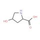 trans-4-Hydroxy-D-proline (CAS 3398-22-9) - chemical structure image